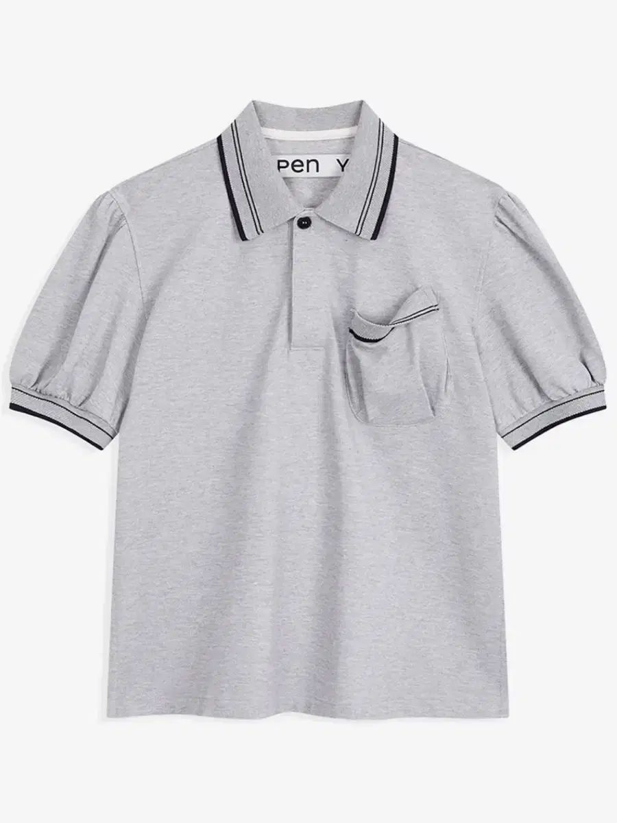 Open yy オープンワイワイ ファー ポロ Tシャツ m