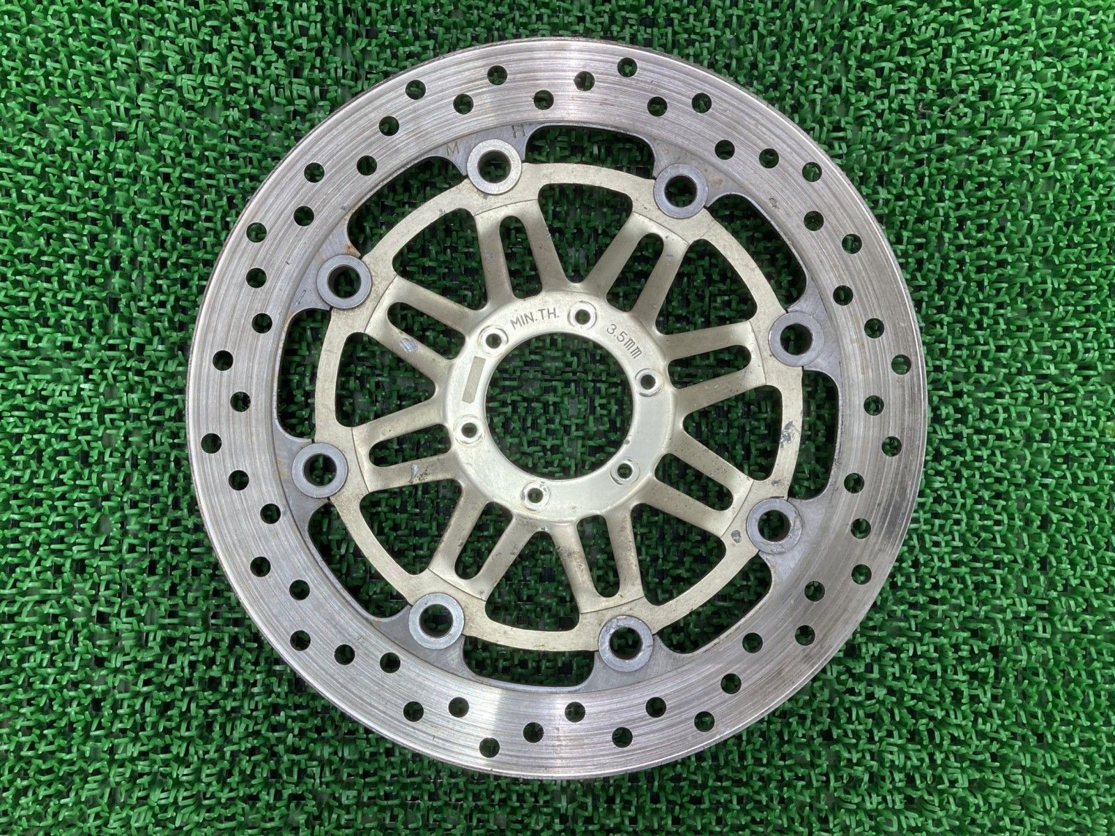 VTR1000F フロントブレーキディスク 左 ホンダ 純正 中古 SC36 CBR600F PC25 NC39 pJ VTR1000F フロントブレーキディスク 左 ホンダ 純正 中古 SC36 CBR600F