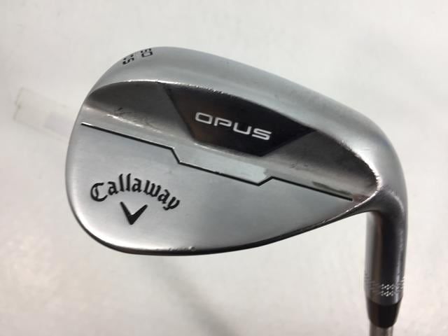返品OK 【中古ゴルフクラブ】キャロウェイ OPUS (オーパス) ウェッジ クロム 50S-10 2024 (日本仕様) Steel Fiber i95 AW