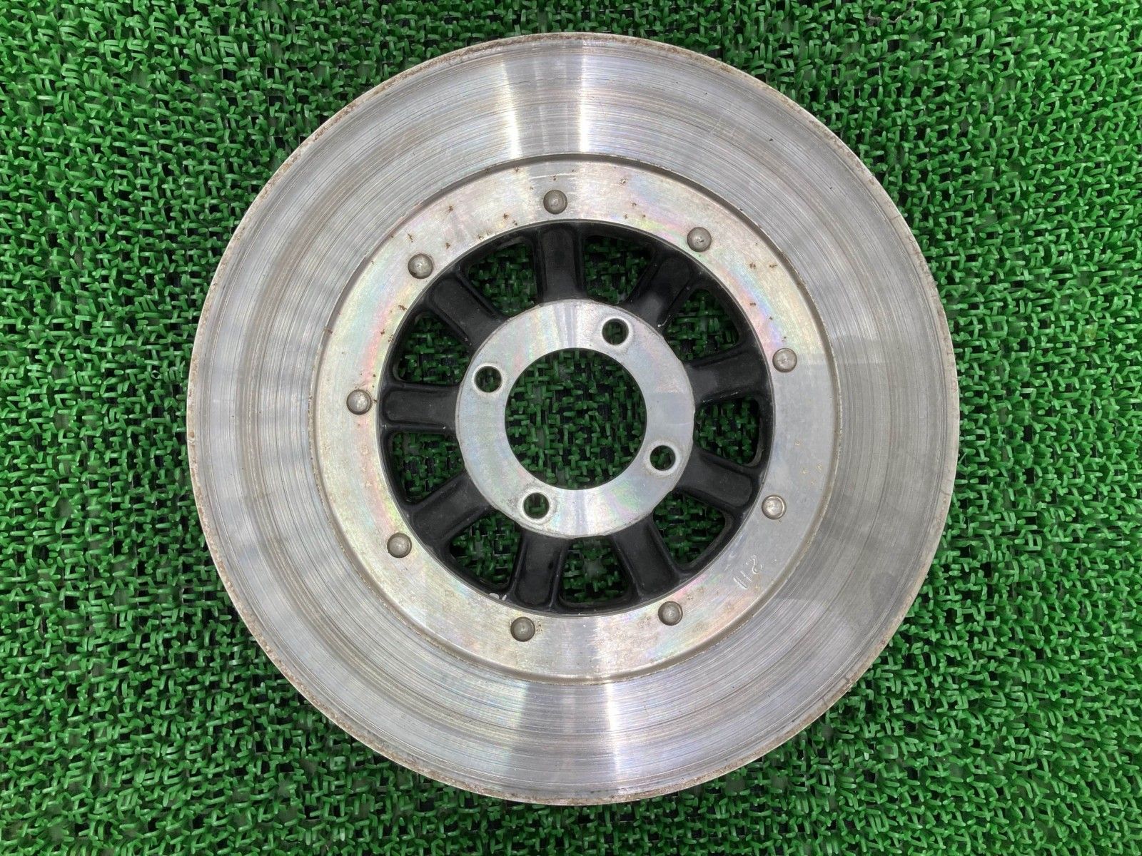 500SSマッハIII フロントブレーキディスク カワサキ 純正 中古 296mm