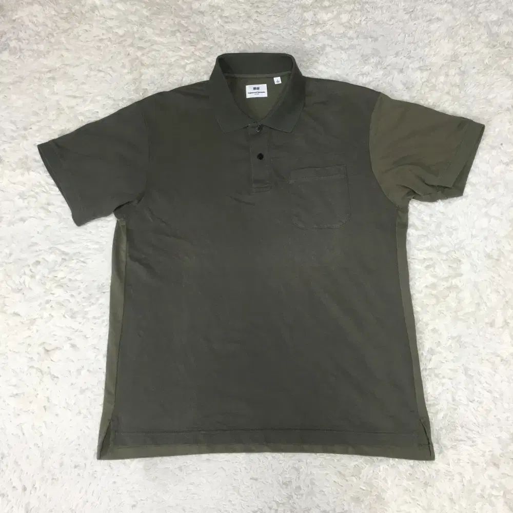UNIQLO ユニクロ エンジニアガーメント カラーネック半袖Tシャツ EE21