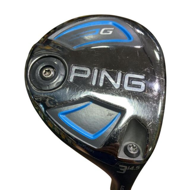 【中古】 ピン G 3W フェアウェイウッド FW Tour AD TP-6 (フレックスS) メンズ 男性用 右利き 右用 Cランク ゴルフクラブ