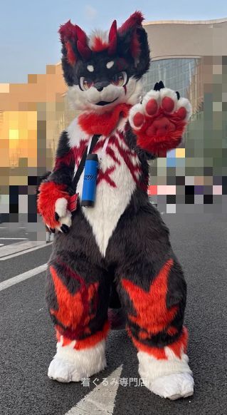 犬　猫　着ぐるみ ヘッド全頭　ヘッド ケモノ ファースーツ ぬいぐるみ コスプレ コスチューム Kurumi 一点物 C66