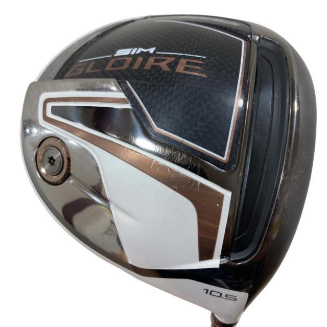 【中古】 テーラーメイド SIM GLOIRE 10.5° ドライバー DR 純正特注シャフト (フレックスS) メンズ 男性用 右利き 右用 Cランク ゴルフクラブ