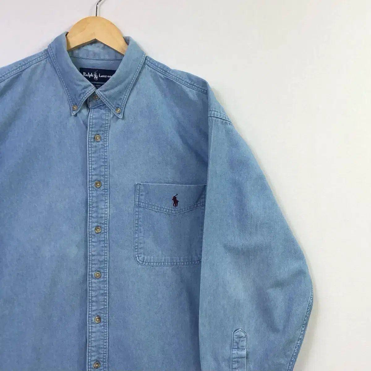 XL ポロ デニム シャツ