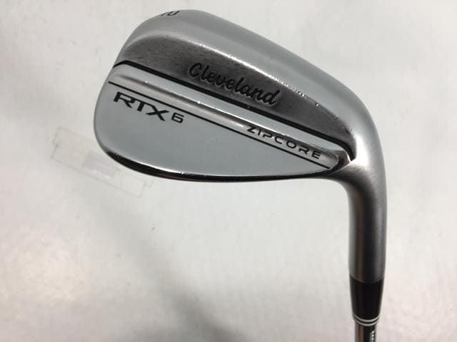 返品OK 【中古ゴルフクラブ】クリーブランド RTX-6 ZIPCORE ツアーサテン ウェッジ 52.10 MID 2023 NSプロ 950GH neo AW