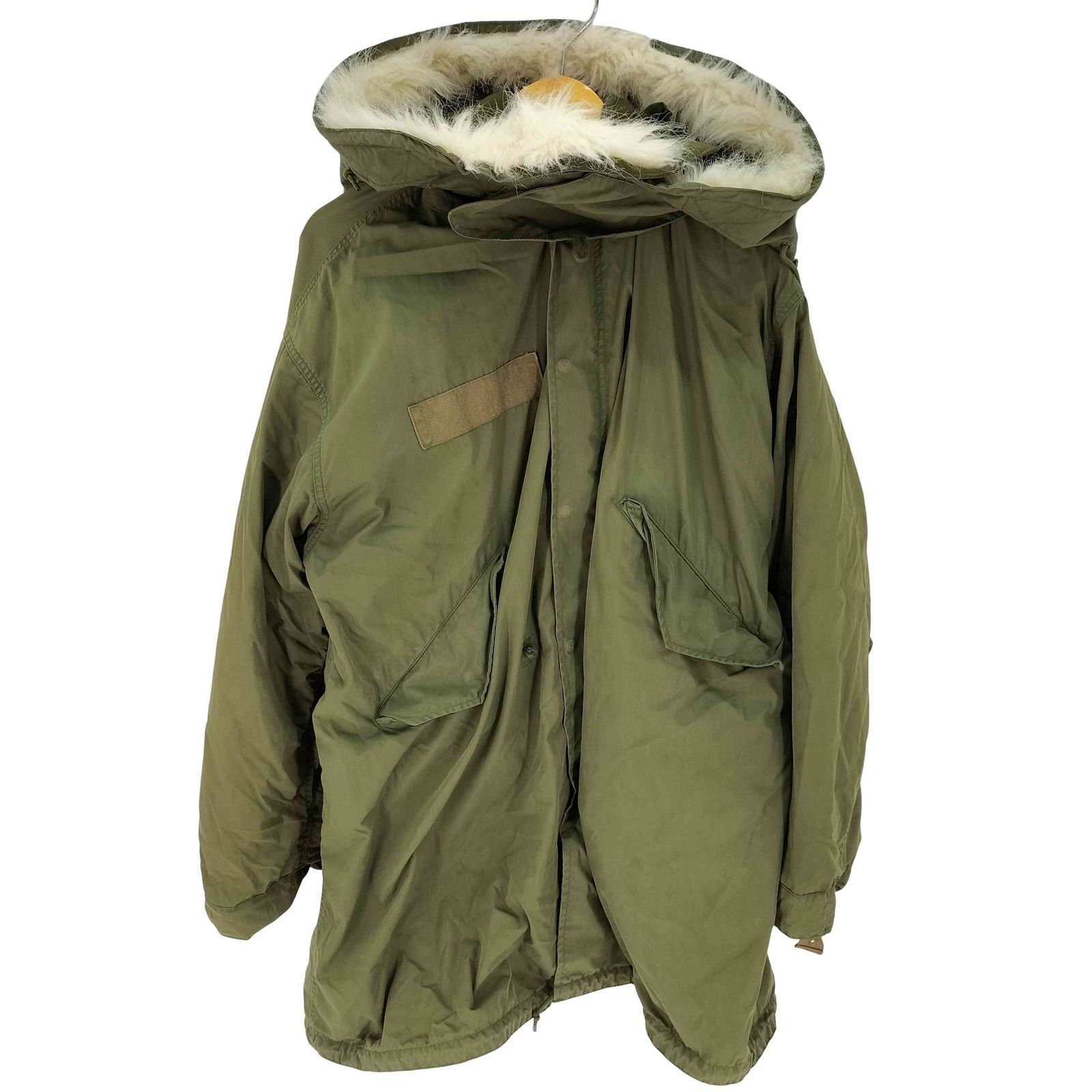 アルファインダストリーズ ALPHA INDUSTRIES M-65 フィッシュテール モッズコート ライナー＆フード付属 メンズ JPN：S