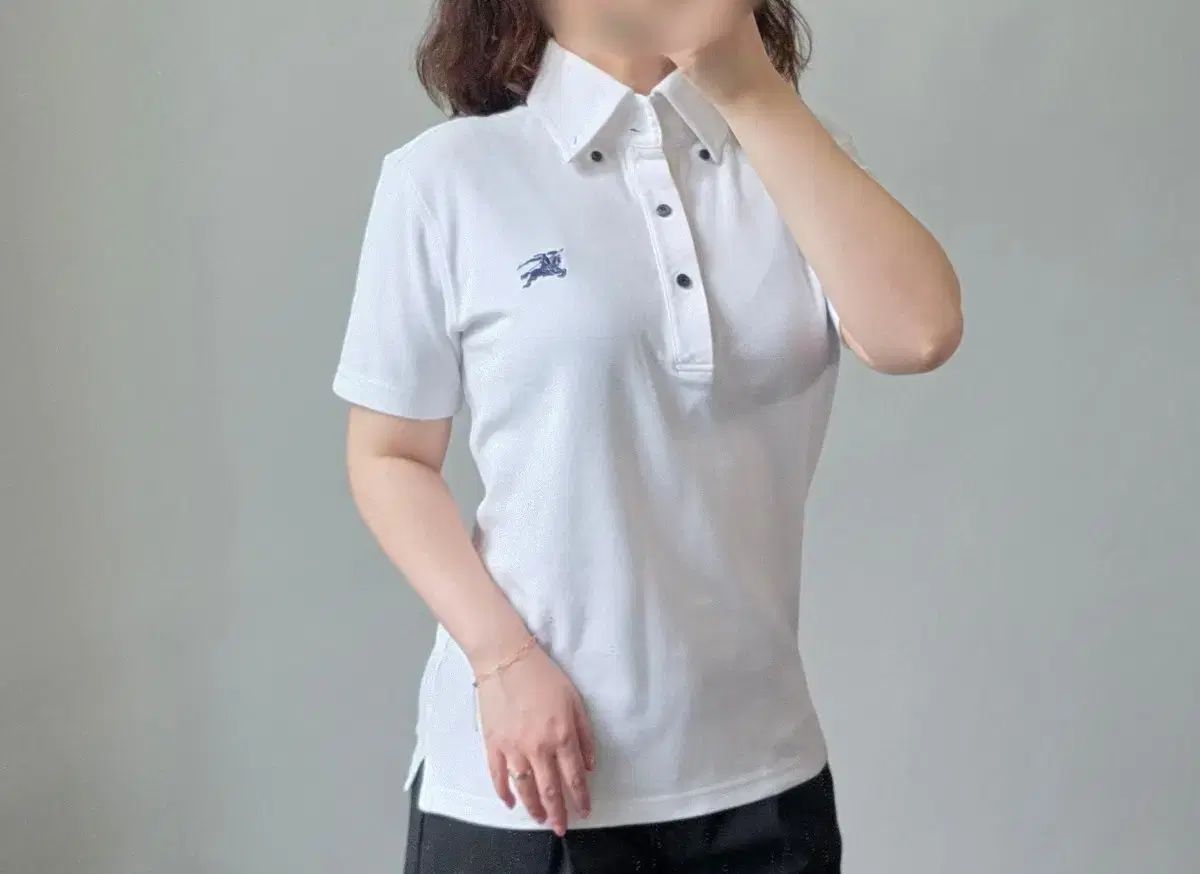 フリップ バーバリー ブラックレーベル レディース 半袖 カラーTシャツ / ピケ シャツ