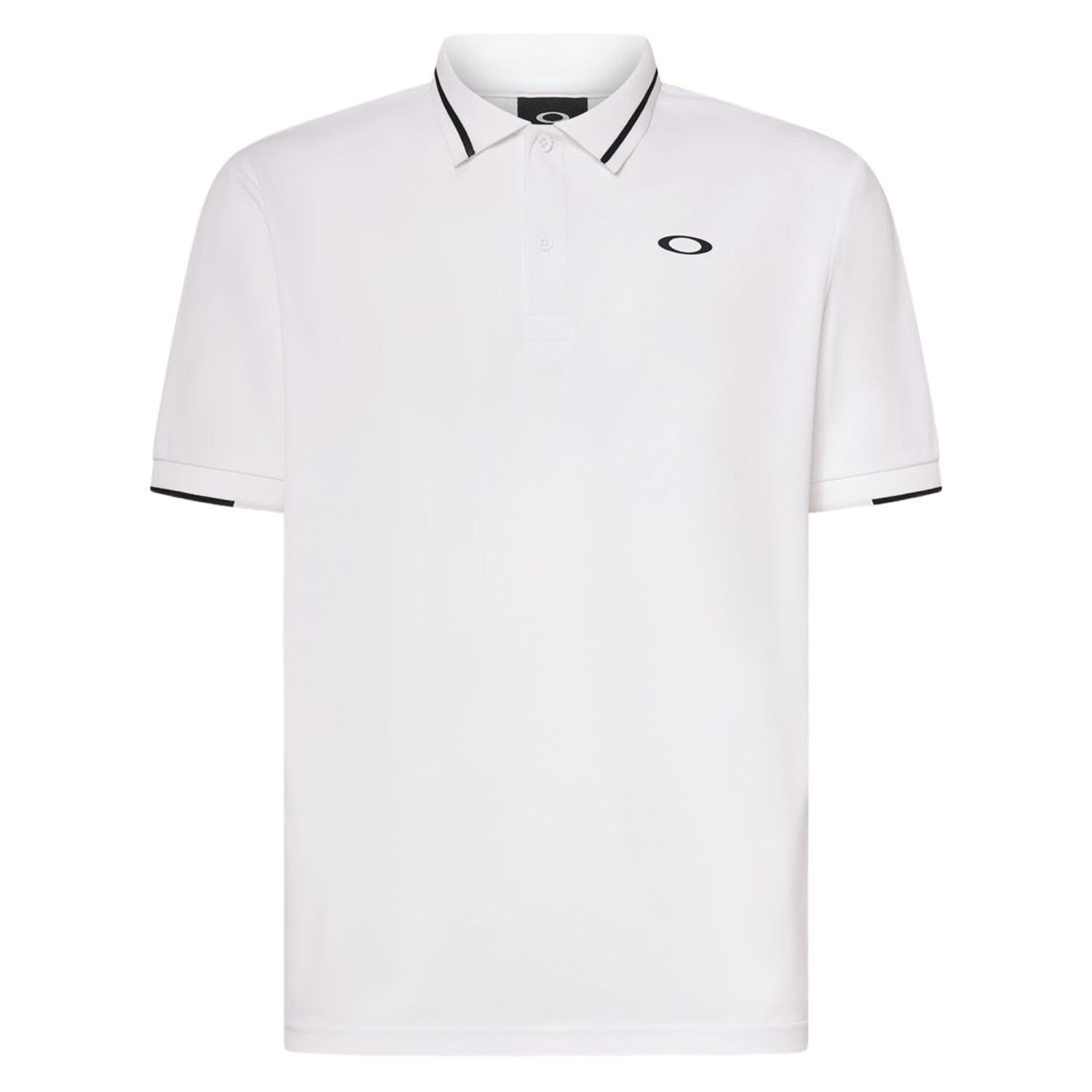 新品 Oakley (オークリー) ポロシャツ SYNC PACK POLO ESSENTIAL US M サイズ (日本 L サイズ相当) O- 1.0 WHITE (ホワイト) FOA407566_100M