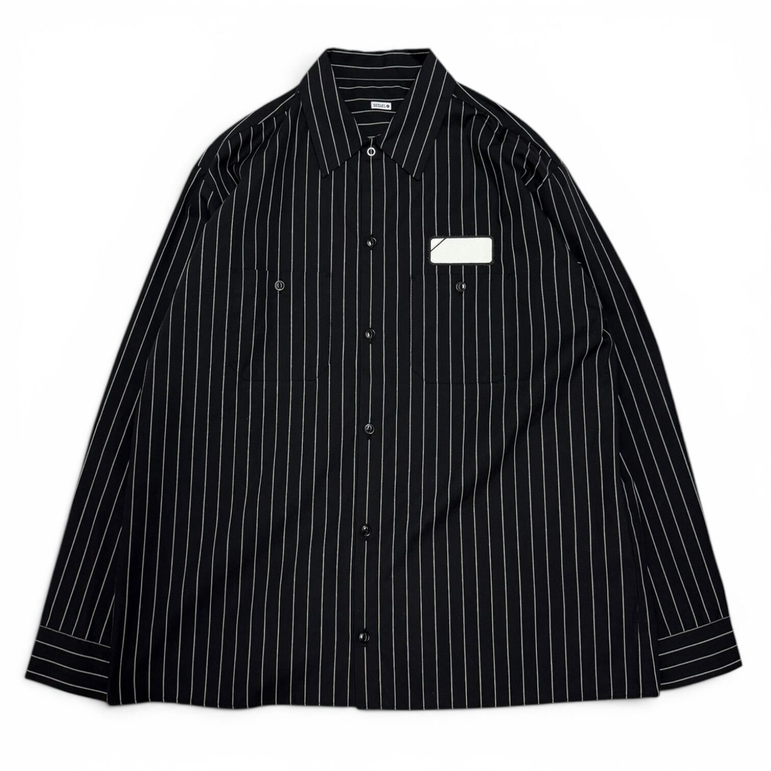 Sequel　Stripe Work Shirts