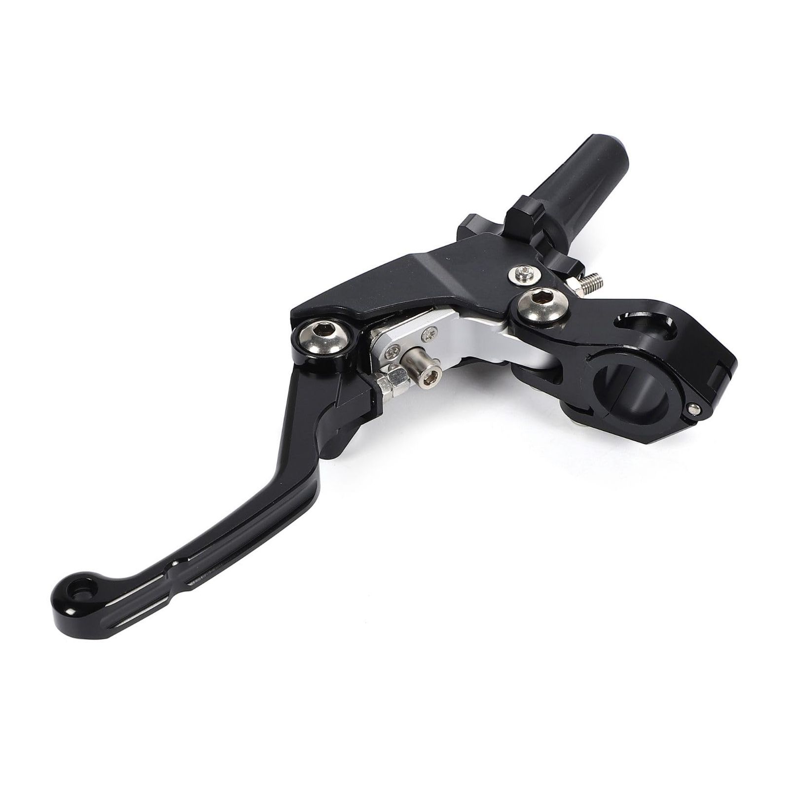 クラッチレバー ピボットパーチ YZ125 YZ250 汎用 ウルトラライト 軽クラ 軽クラッチ (ブラック) [ブラック]