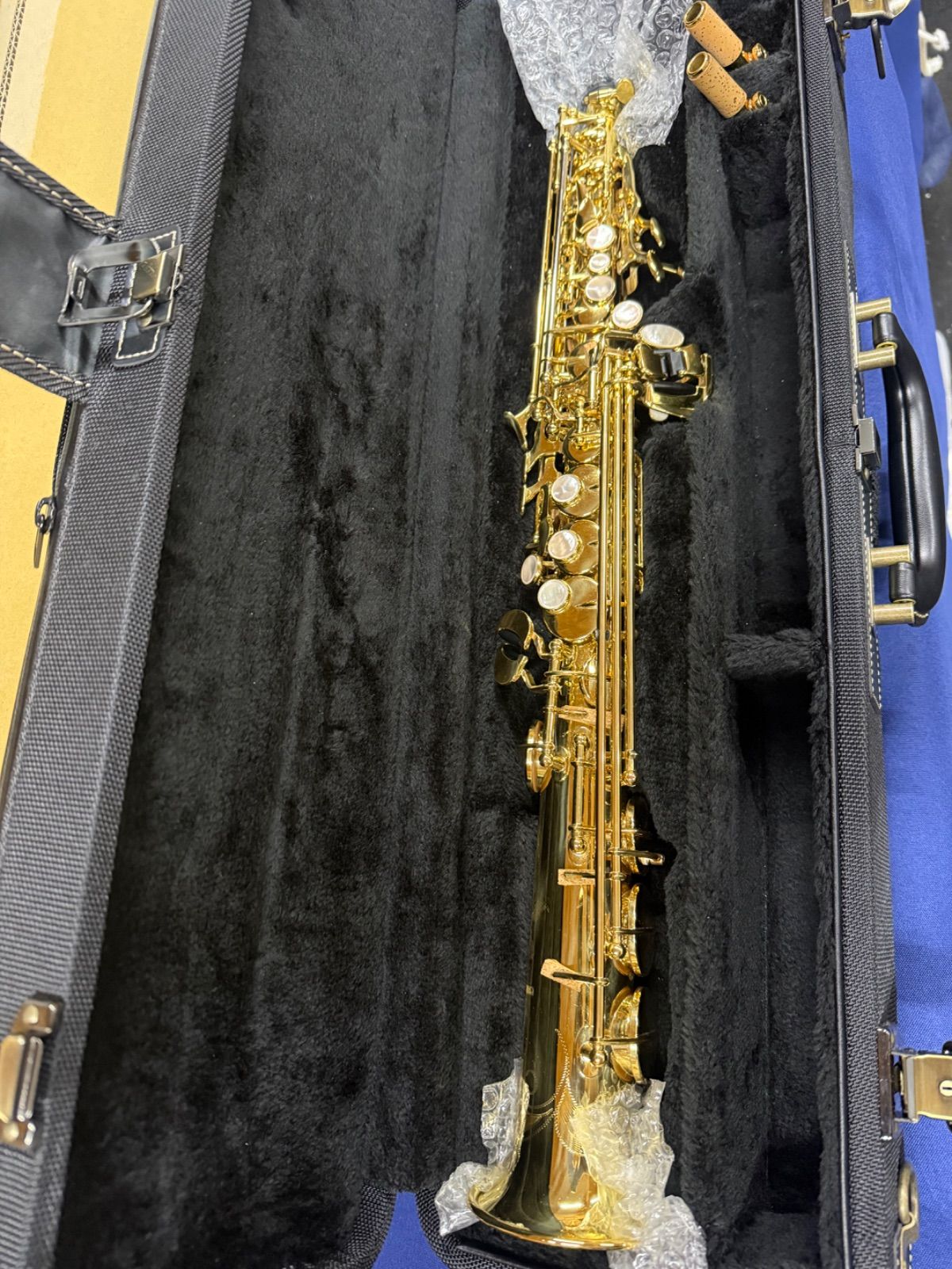 ソプラノサックス　ヤナギサワ　S-WO10 極上美品　YANAGISAWA 新宿ヤナギサワクロッシュで2026年5月に調整　好条件な逸品