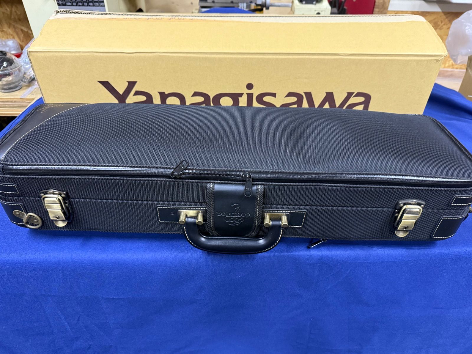 ソプラノサックス　ヤナギサワ　S-WO10 極上美品　YANAGISAWA 新宿ヤナギサワクロッシュで2026年5月に調整　好条件な逸品