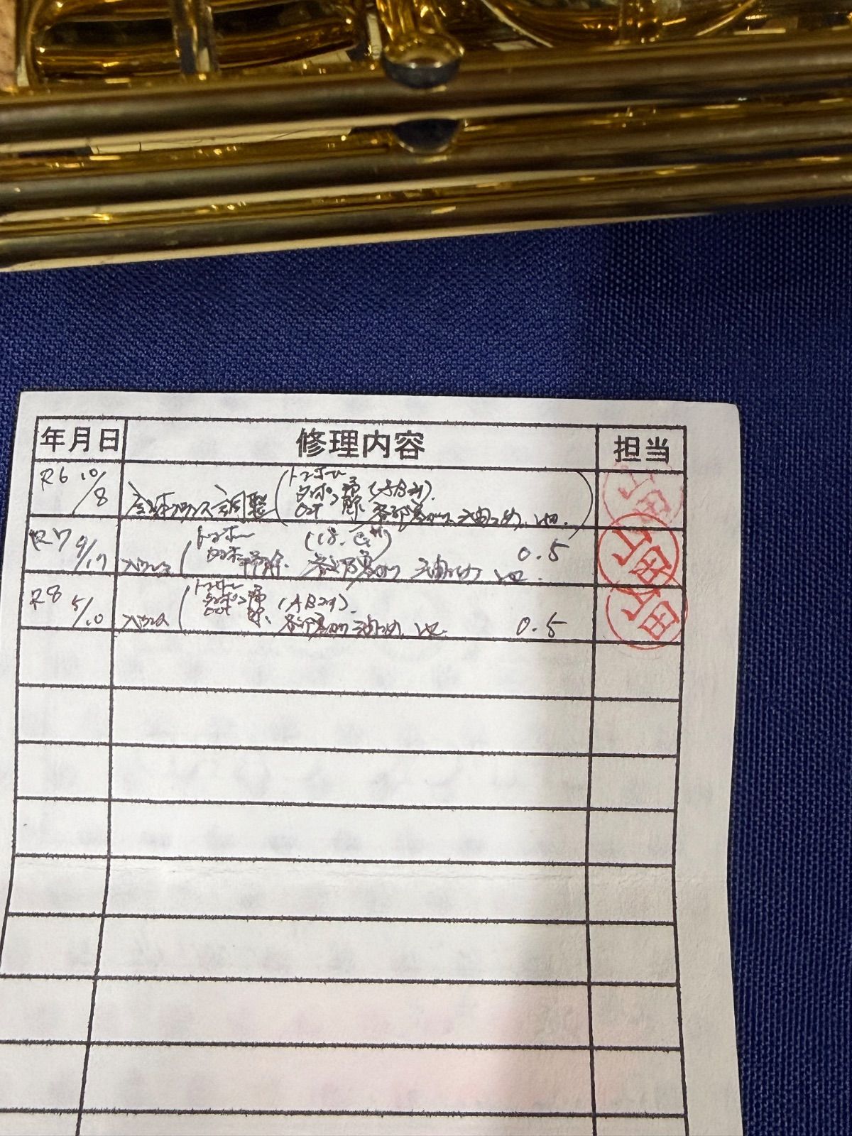 ソプラノサックス　ヤナギサワ　S-WO10 極上美品　YANAGISAWA 新宿ヤナギサワクロッシュで2026年5月に調整　好条件な逸品