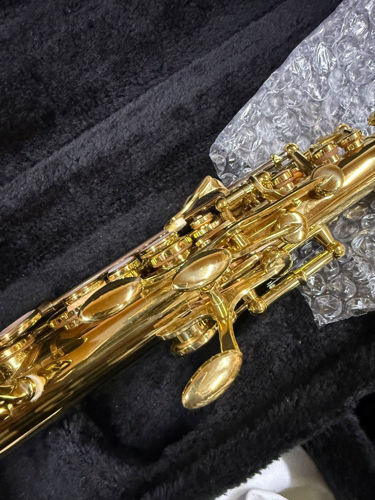ソプラノサックス　ヤナギサワ　S-WO10 極上美品　YANAGISAWA 新宿ヤナギサワクロッシュで2026年5月に調整　好条件な逸品