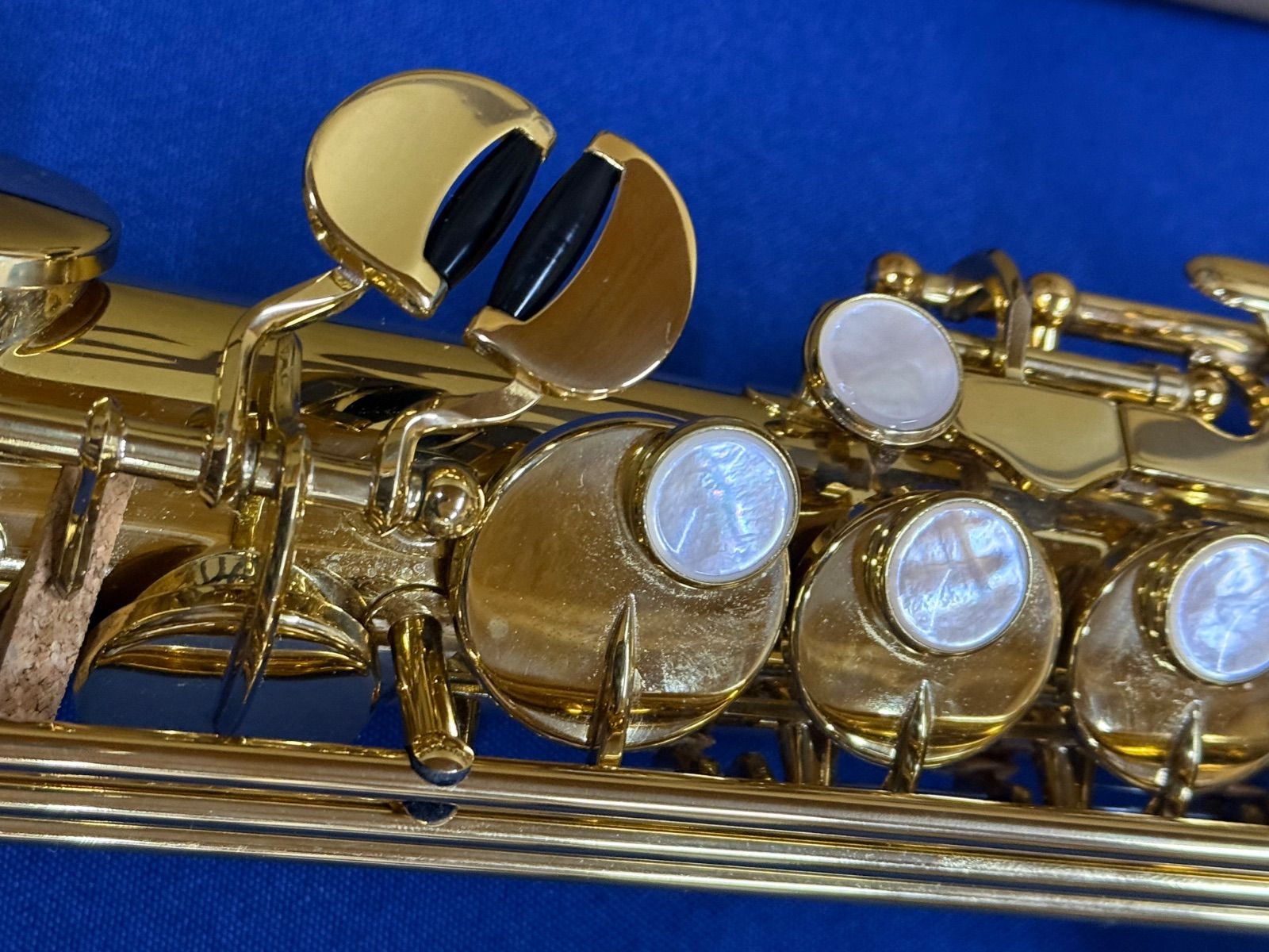 ソプラノサックス　ヤナギサワ　S-WO10 極上美品　YANAGISAWA 新宿ヤナギサワクロッシュで2026年5月に調整　好条件な逸品
