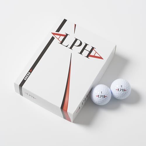 ALPHA(アルファ) ゴルフボール 1ダース (12個入) =RS300= 正規品ｍａ a1c04e68