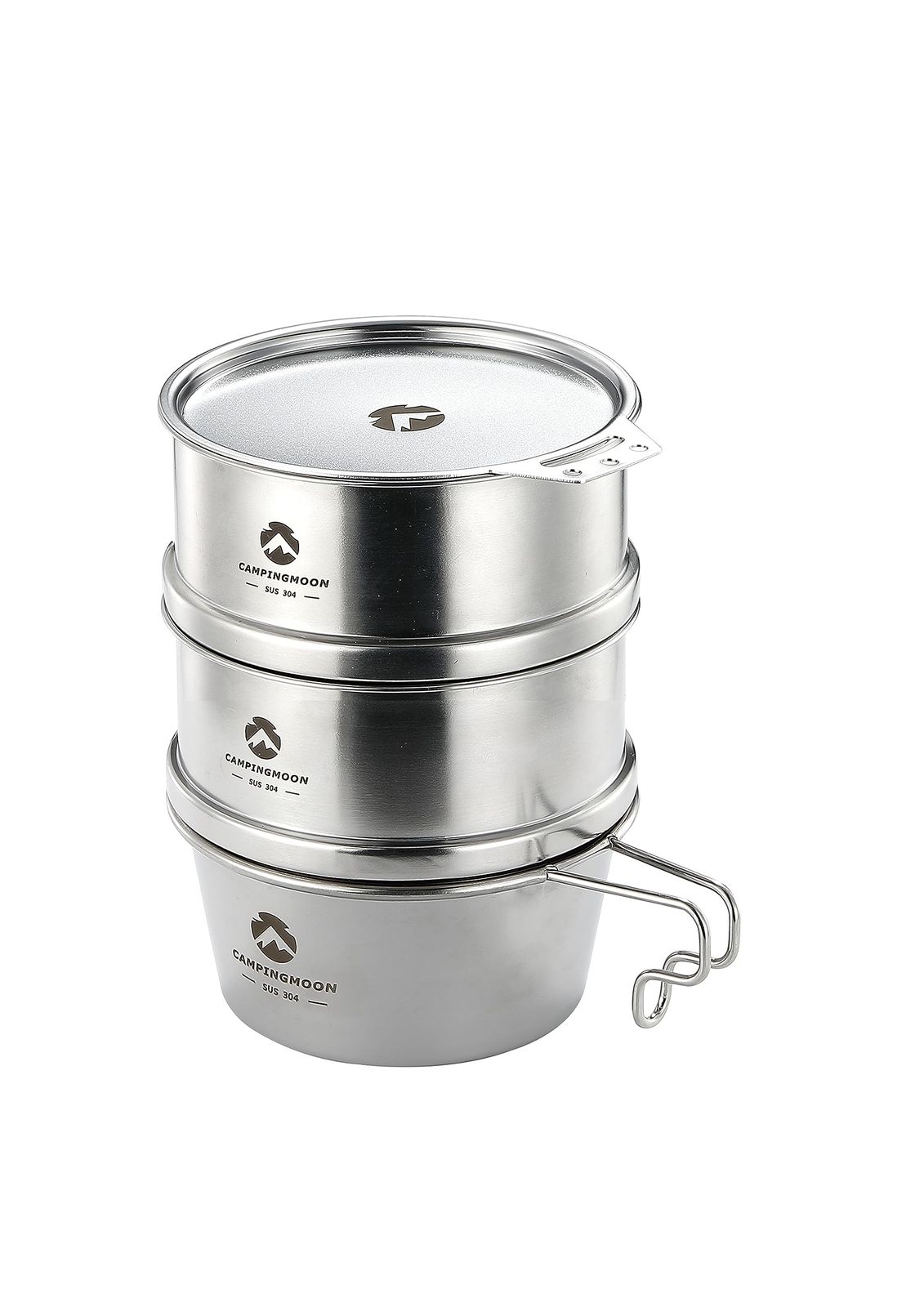 新品 キャンピングムーン(CAMPING MOON) シェラカップ 用 蒸し器