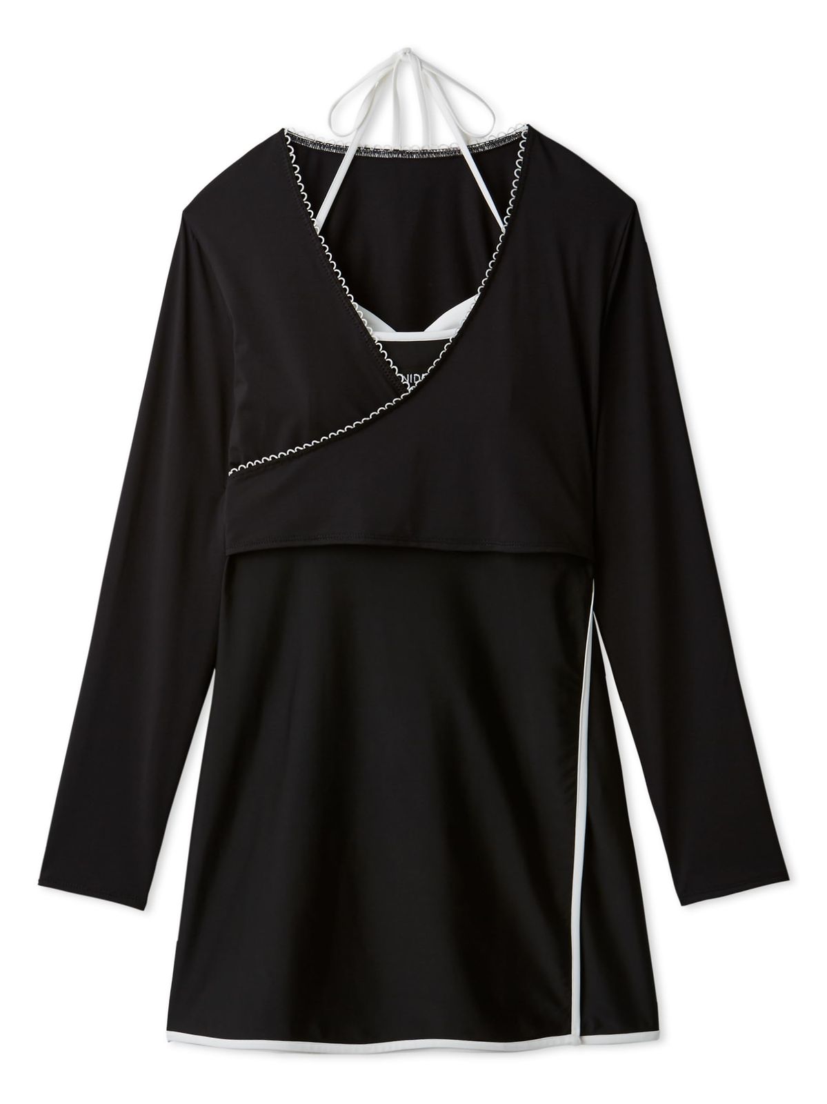 新品 [スナイデル] ラッシュガードスイムウエアセット SWGG252655 レディース BLK Free Size