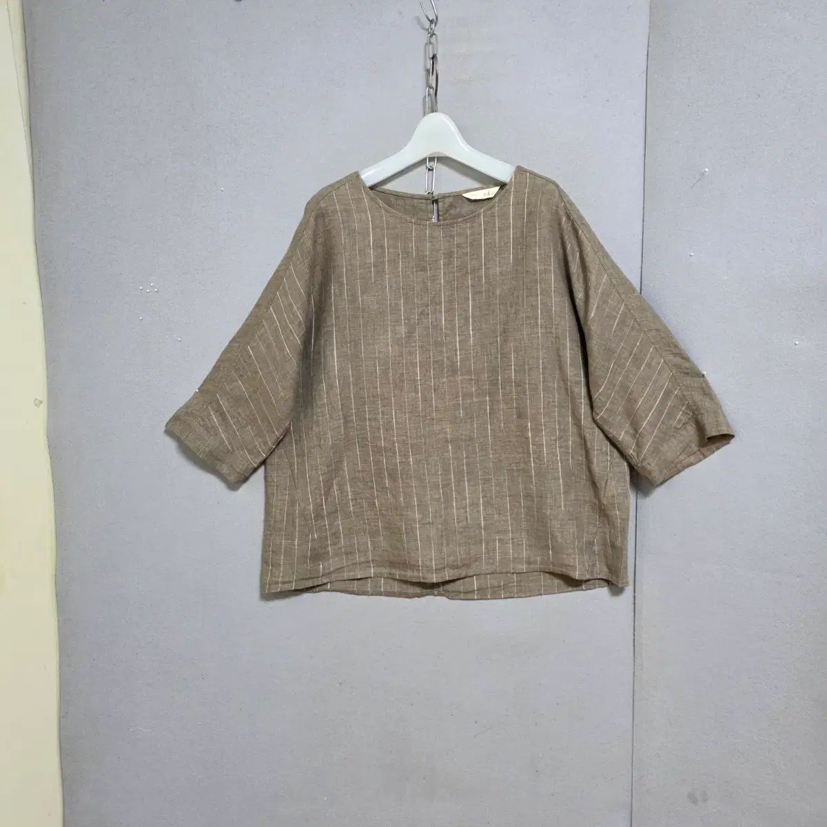 ISAE ルーズフィット リネン ブラウス 08 n5127