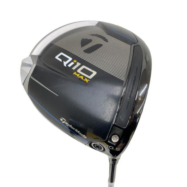 【中古】 テーラーメイド Qi10 MAX 10.5° ドライバー DR 純正特注シャフト (フレックスS) メンズ 男性用 右利き 右用 Cランク ゴルフクラブ