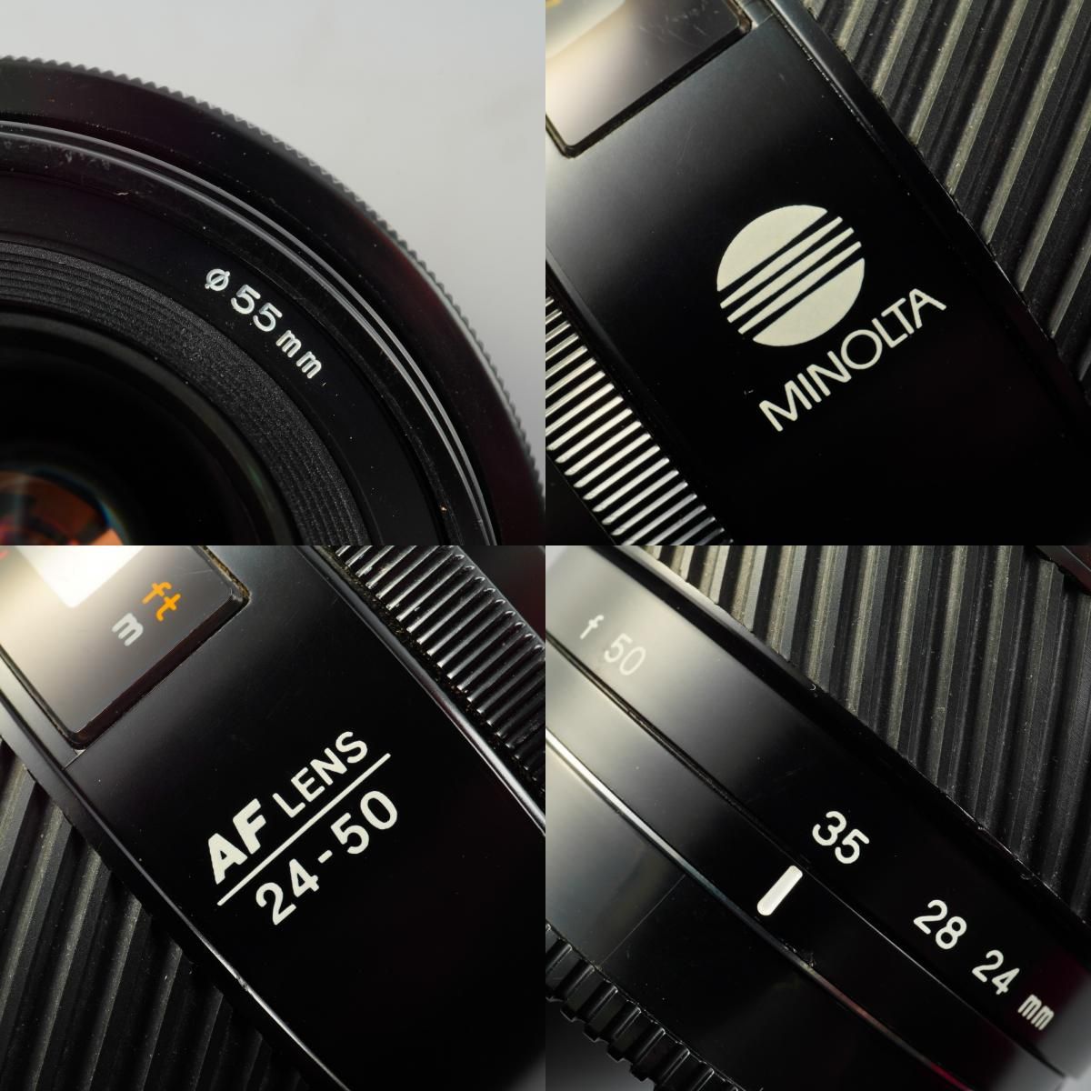 MINOLTA ミノルタ AF ZOOM 24-50mm F/4 ズームレンズ - メルカリ