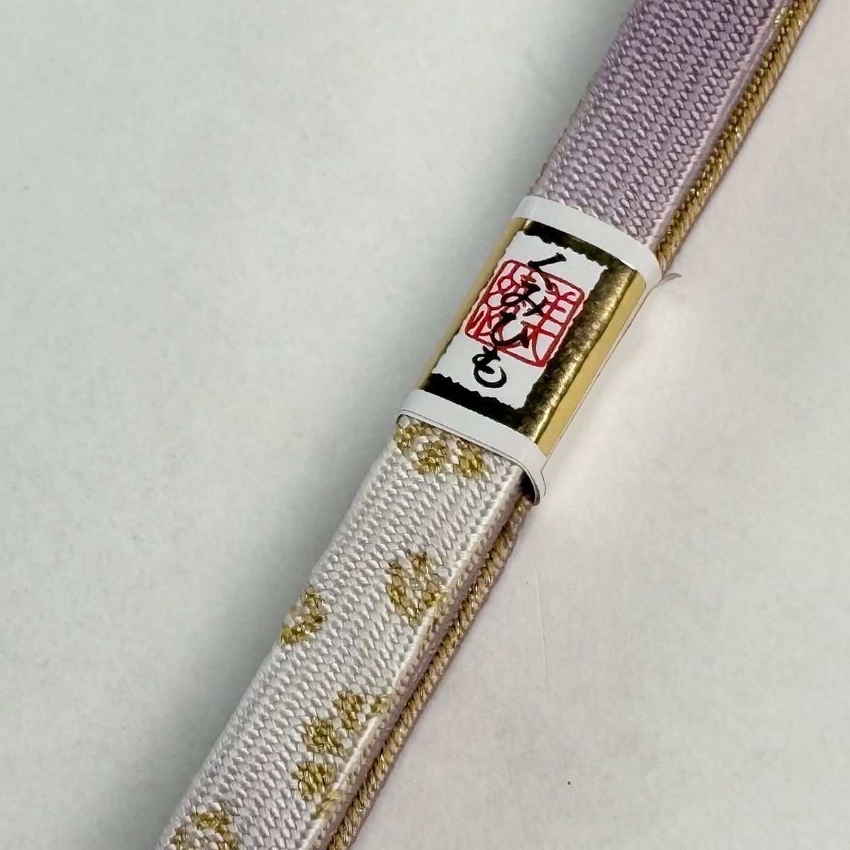帯締め 名品 無形文化財 有職組紐 道明 緑 正絹 和装小物｜中古・古着 