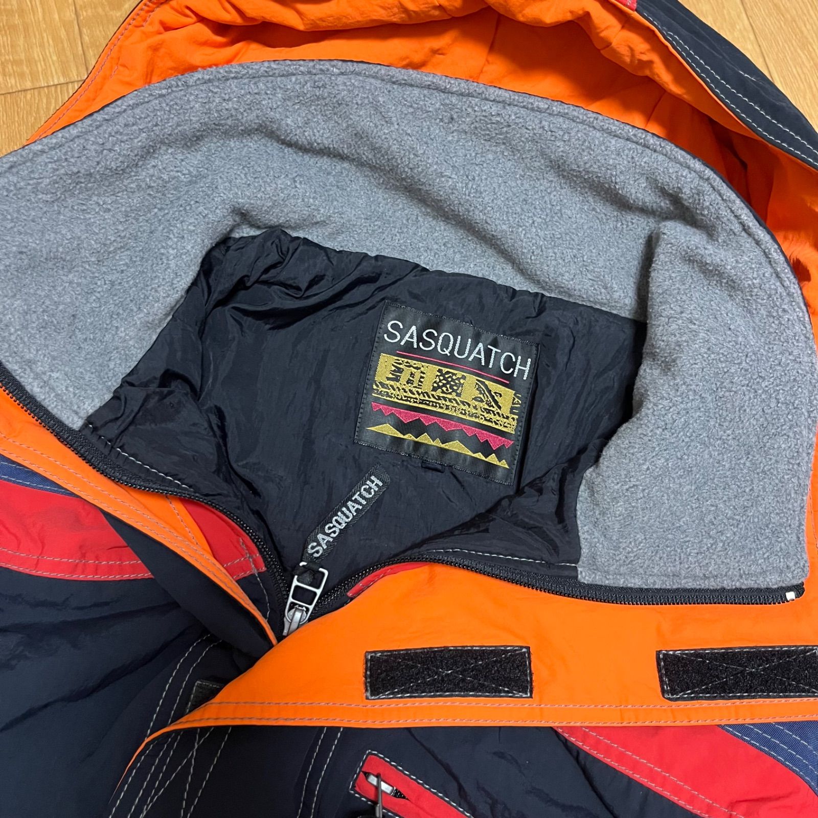 サスクワッチ SASQUATCH 中綿 ナイロン ジャケット マルチカラー M