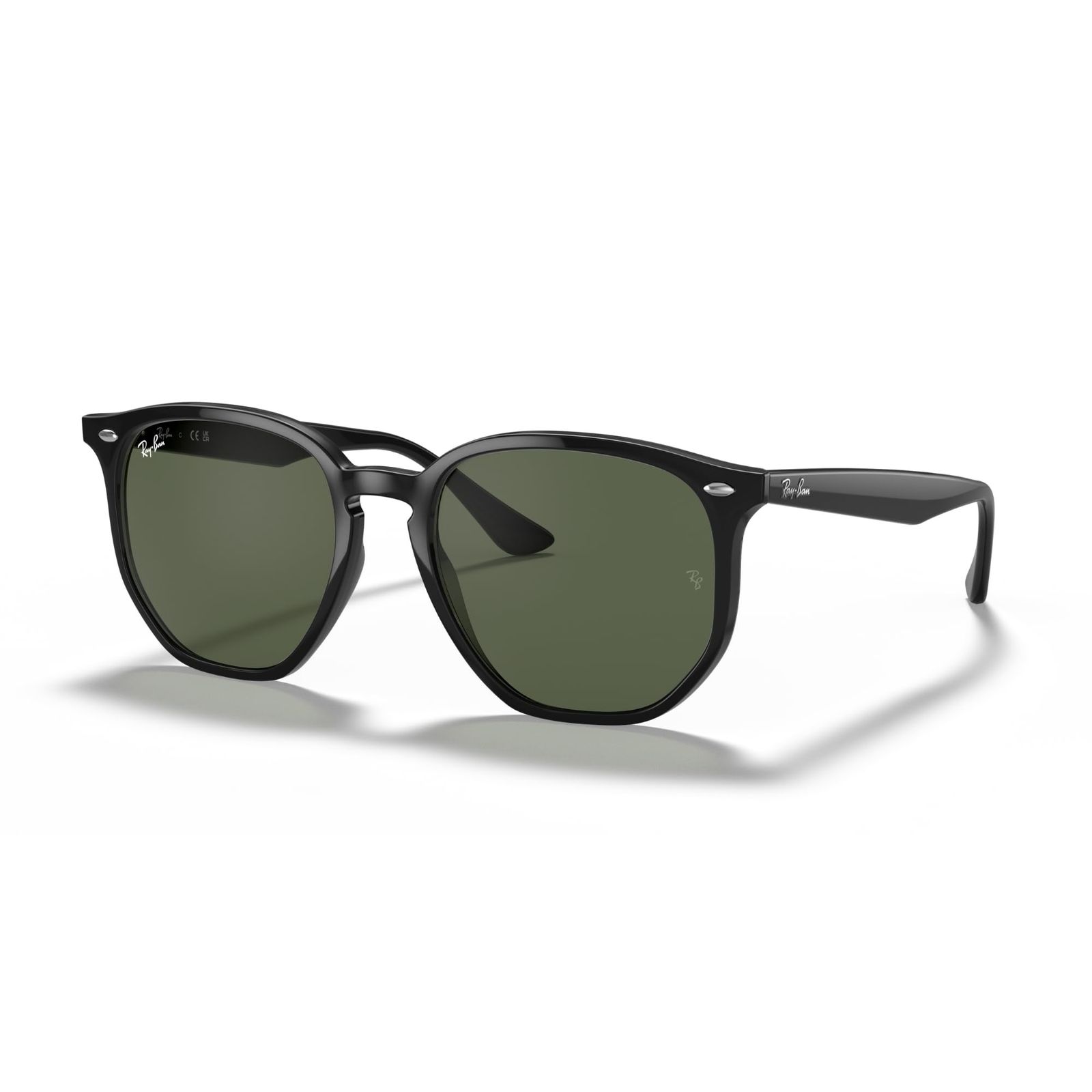 新品 Ray-Ban (レイバン) サングラス 0RB4306F 601/71 BLACK (ブラック) 日本 54 (FREE サイズ) アジアンフィット