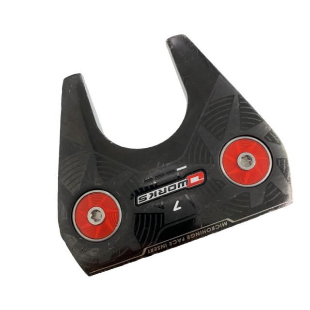 【中古】 オデッセイ O WORKS #7 34インチ パター PT スチール (フレックスその他) メンズ 男性用 右利き 右用 Dランク ゴルフクラブ