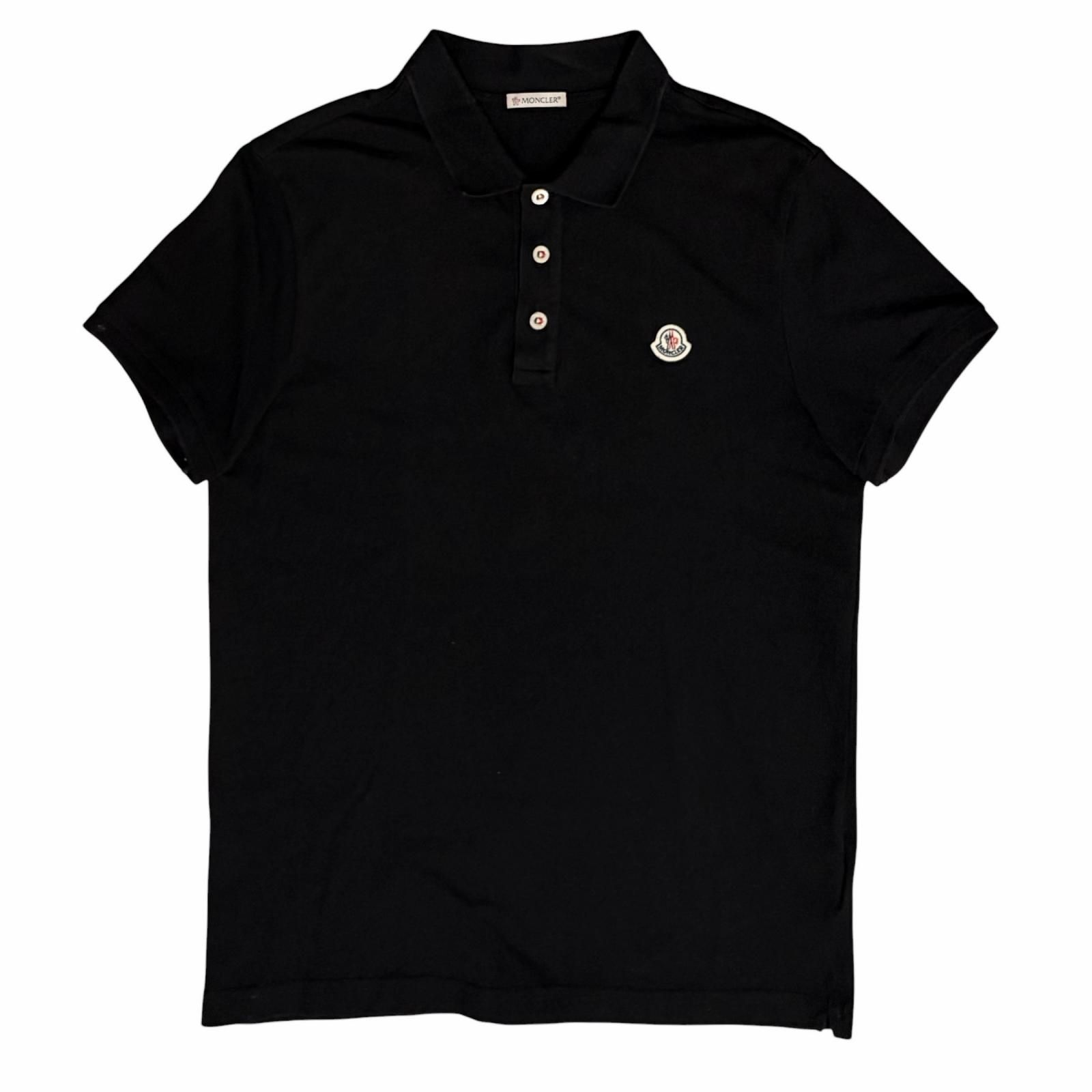 MONCLER/M /ブラック /ポロシャツ /型番G10918A7070084556