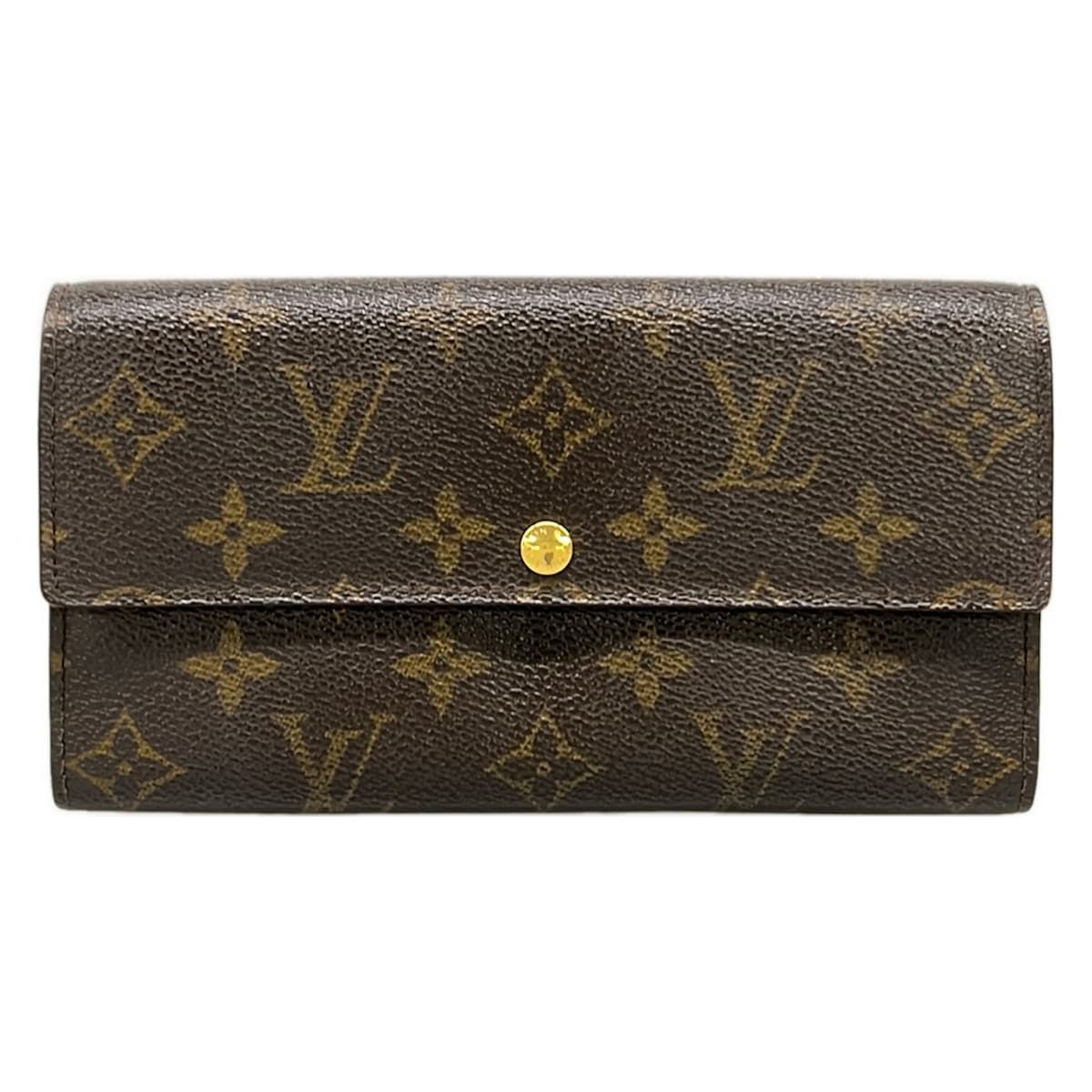 LOUIS VUITTON(ルイヴィトン) 長財布 モノグラム ポシェット・ポルト