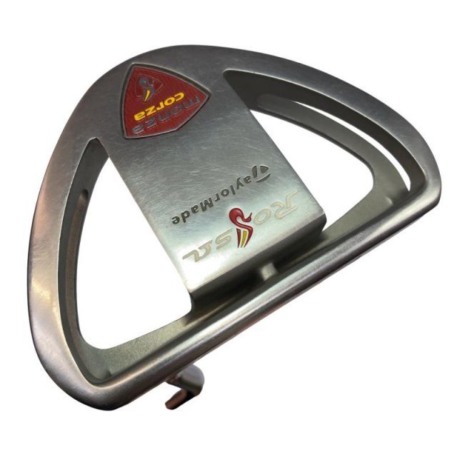 【中古】 テーラーメイド Rossa agsi monza corza 中尺(ヒール) 37インチ パター PT スチール (フレックスその他) メンズ 男性用 右利き 右用 Cランク ゴルフクラブ