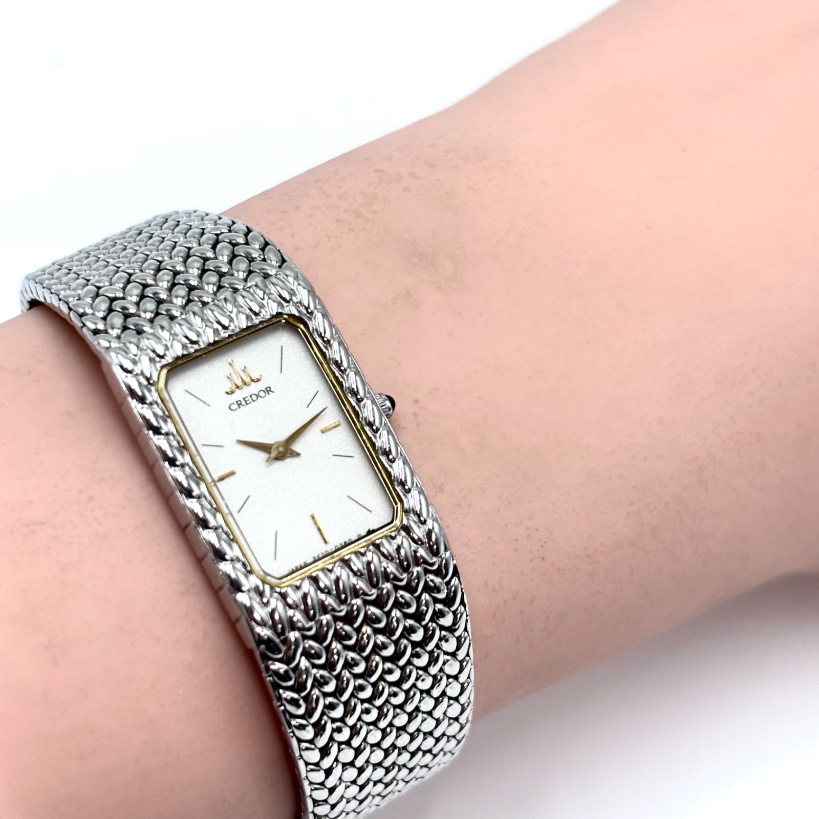 稼働/新品電池】SEIKO/セイコー CREDOR/クレドール 腕時計 クォーツ 