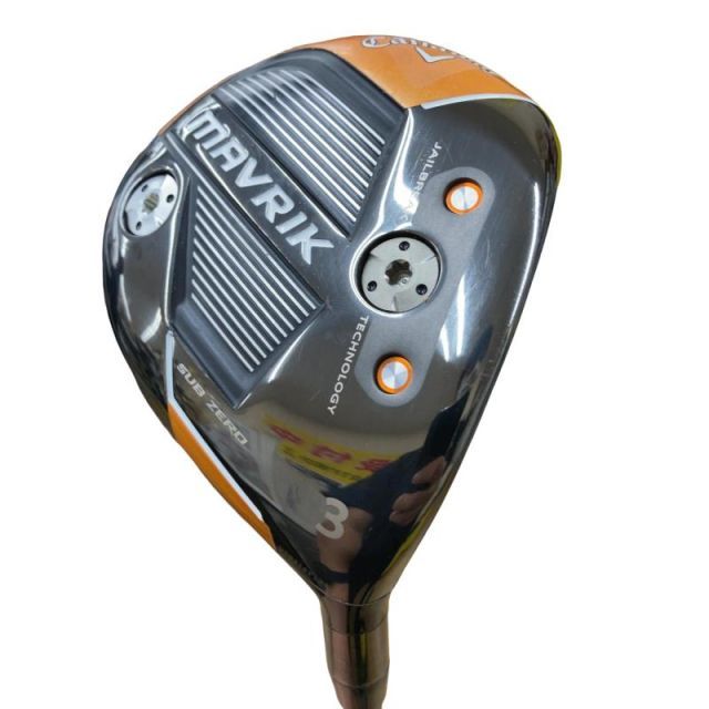 【中古】 キャロウェイ MAVRIK SUBZERO 3W フェアウェイウッド FW Tour AD SZ-5 TypeII(FW) (フレックスS) メンズ 男性用 右利き 右用 Cランク ゴルフクラブ