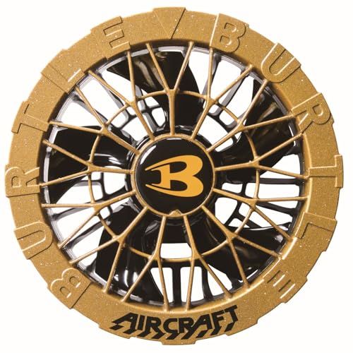 BURTLE バートル エアークラフト 2025年モデル ファンユニット(※2024年モデル リチウムイオンバッテリー互換性あり) メタリックゴールド AC09-2 72 Fpms 2d1d773f
