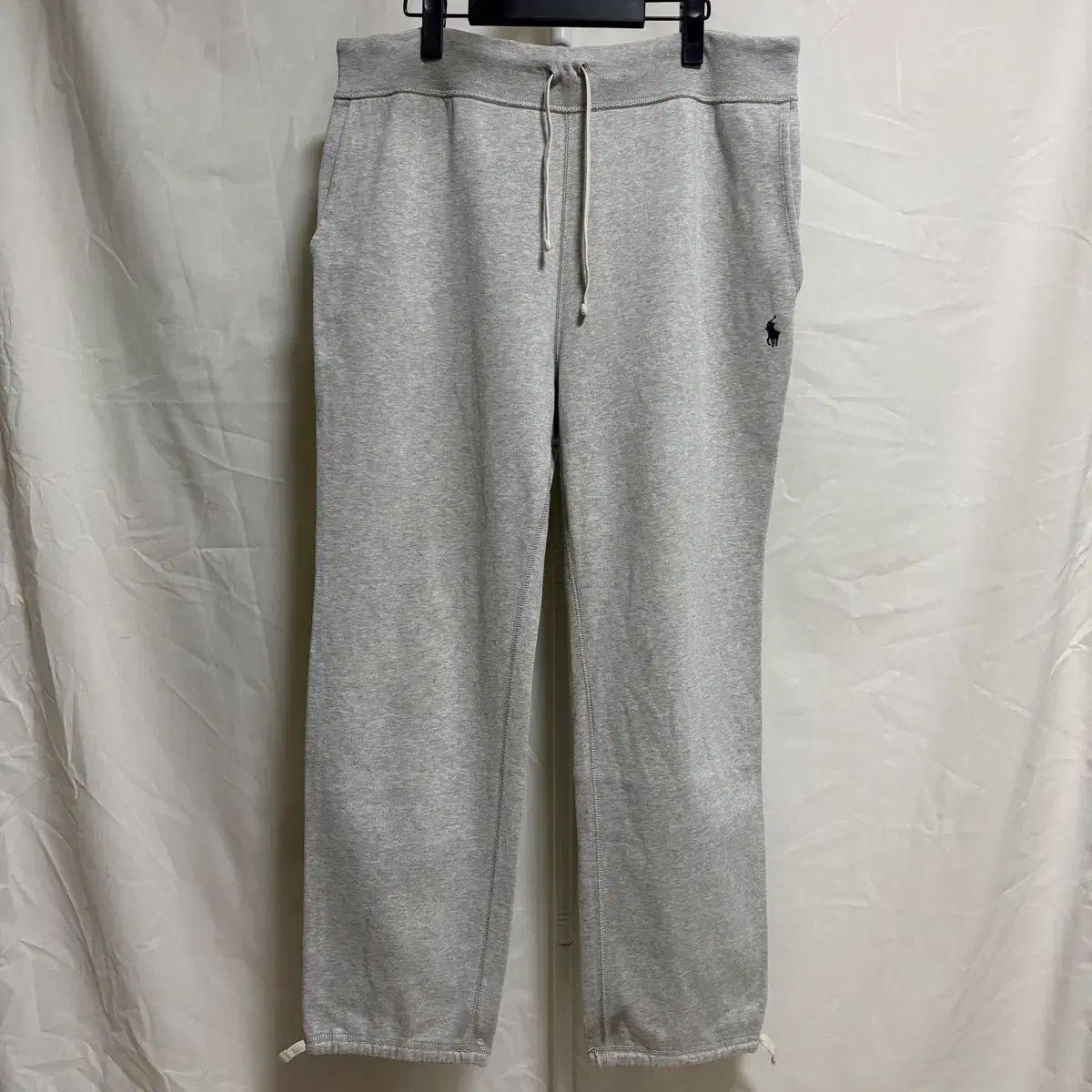 ポロ ラルフローレン ポニー ロゴ 起毛 スウェットパンツ / グレー XL
