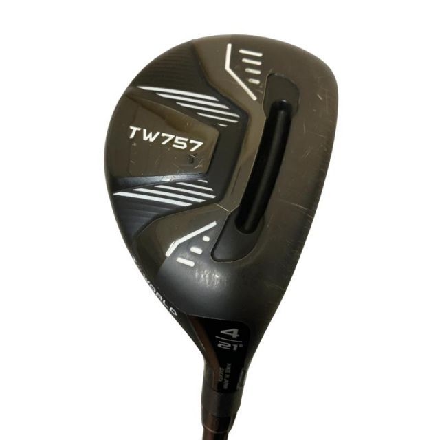 【中古】 本間ゴルフ TOUR WORLD TW757 U4 ユーティリティ UT VIZARD for TW757(UT) (フレックスS) メンズ 男性用 右利き 右用 Cランク ゴルフクラブ