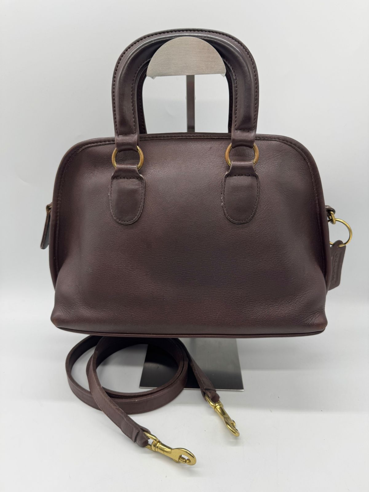 【良品】COACH コーチ グローブレザー USA製 オールドコーチ ２WAY ハンドバッグ P2604