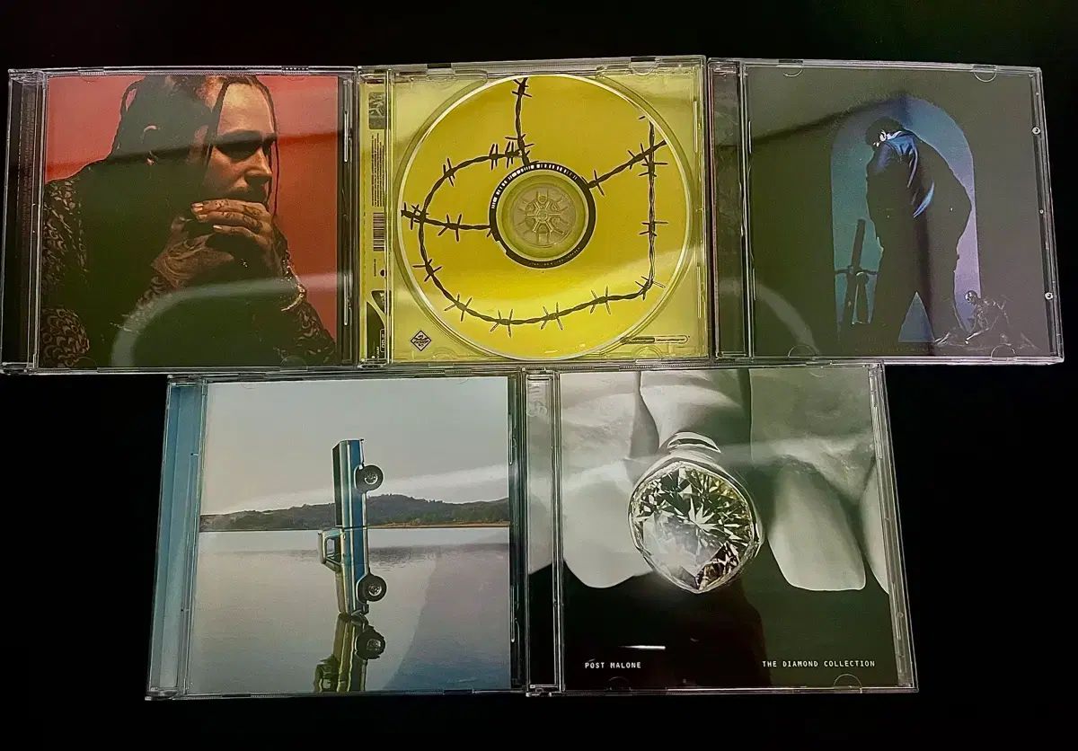 ポストマローン cd まとめ売り （ 1 2 3 6 ダイヤモンド)