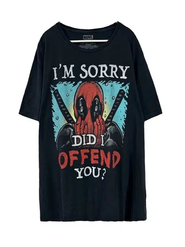 XL MARVEL デッドプール BIG グラフィック ヴィンテージ MOVIE 半袖Tシャツ