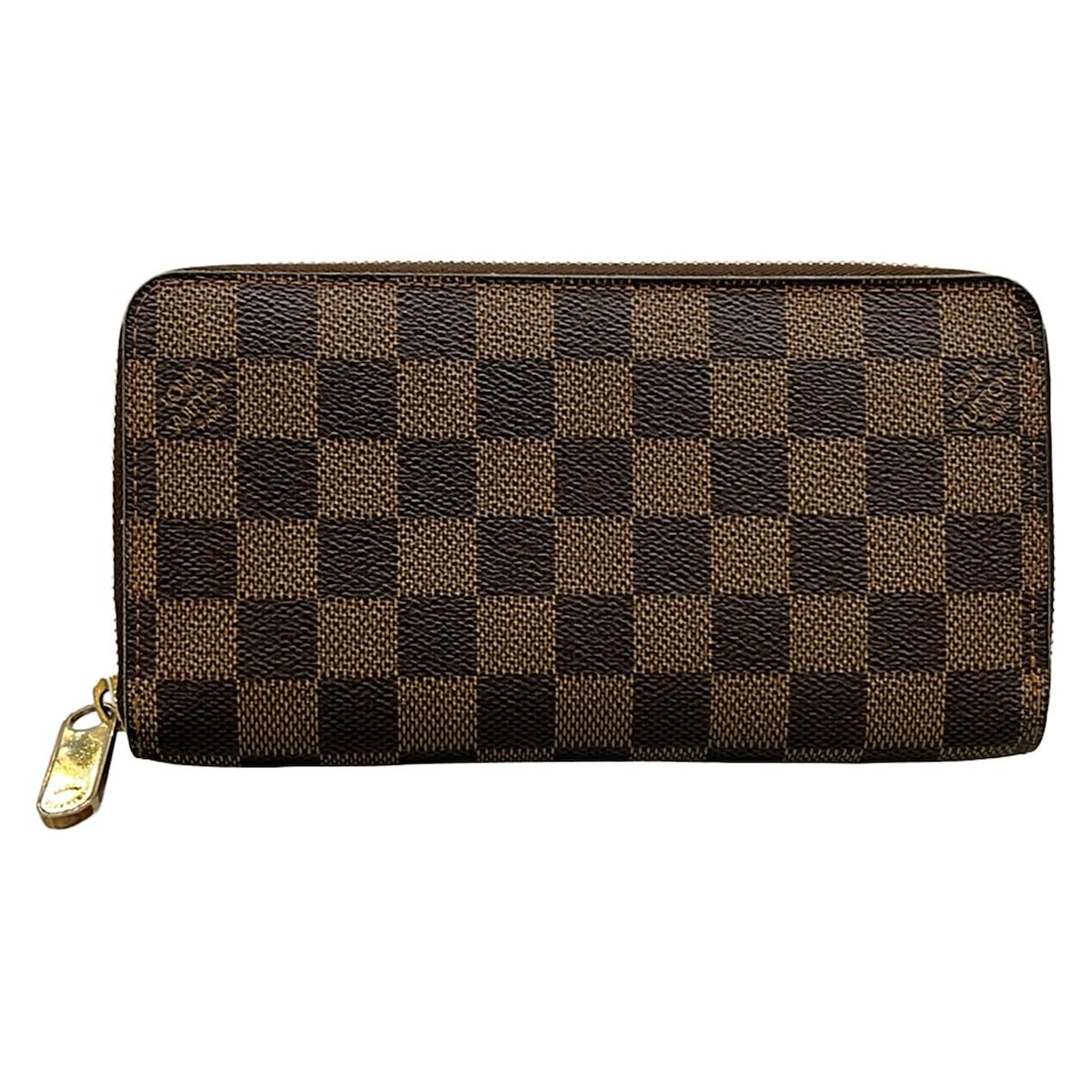 LOUIS VUITTON(ルイヴィトン) 長財布 ダミエ ジッピー・ウォレット N60015 エベヌ