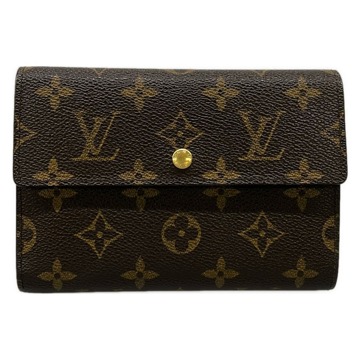 LOUIS VUITTON(ルイヴィトン) 3つ折り財布 モノグラム ポルト トレゾール・エテュイ パピエ M61202