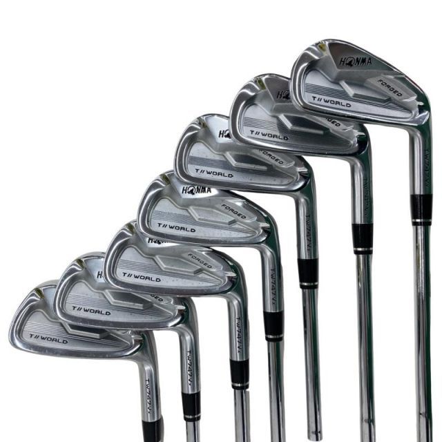 【中古】 本間ゴルフ TOUR WORLD TW747Vx 8S アイアンセット IR NS PRO MODUS3 FOR T//WORLD (フレックスS) メンズ 男性用 右利き 右用 Cランク ゴルフクラブ