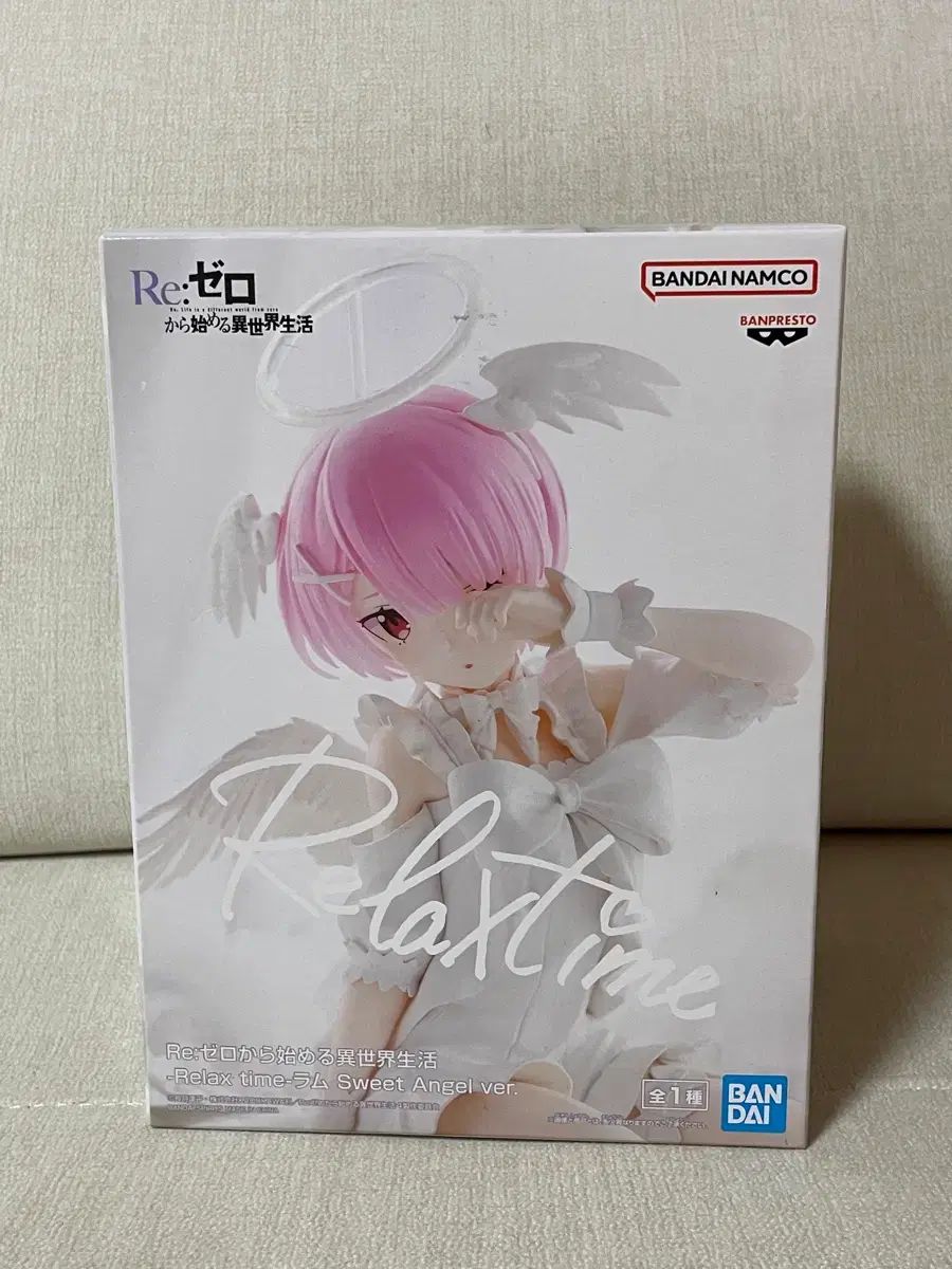 BANPRESTO(バンプレスト) Re:ゼロ ラム スイート エンジェル フィギュア 未開封