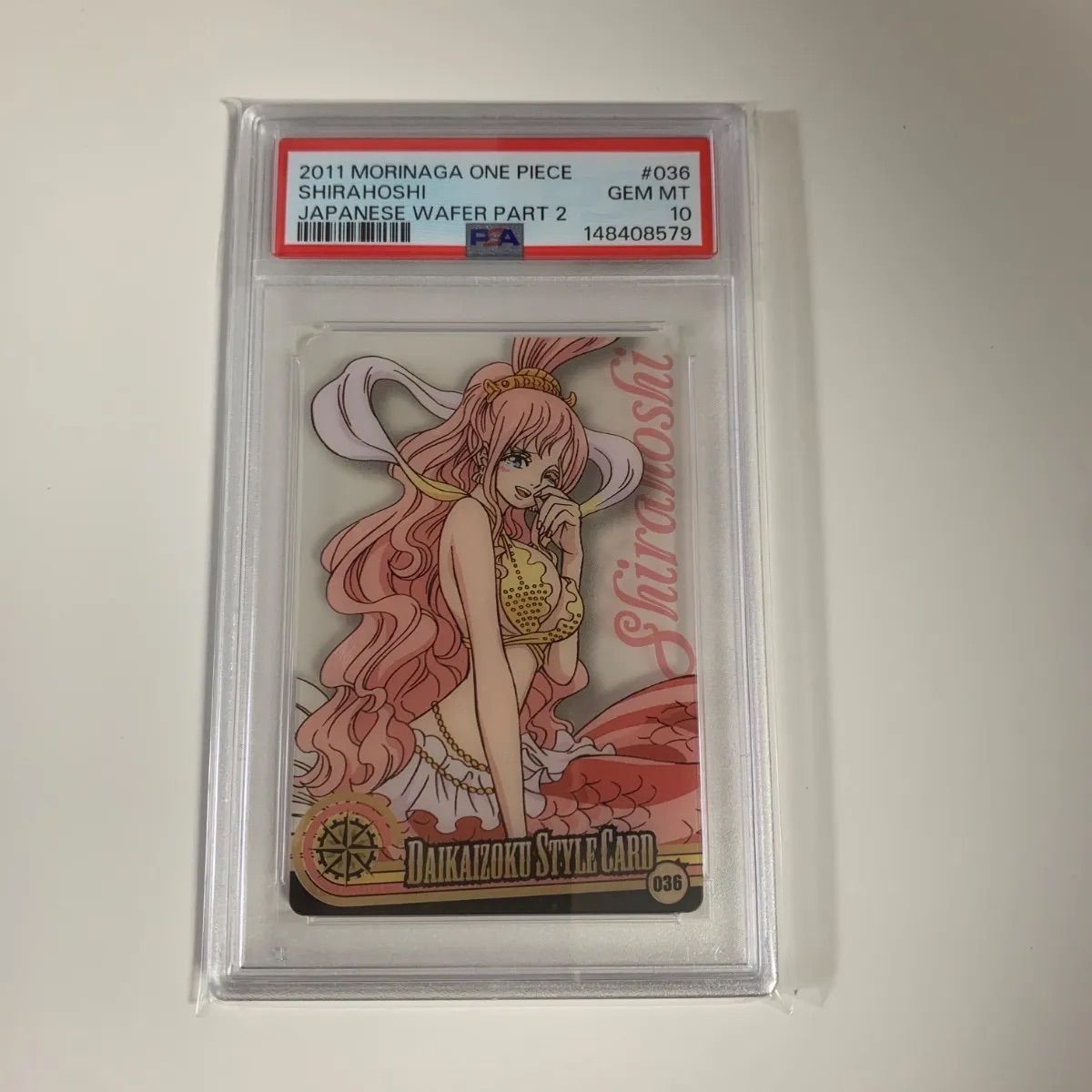 PSA10 ワンピース 森永ウエハースカード 036 22,200円