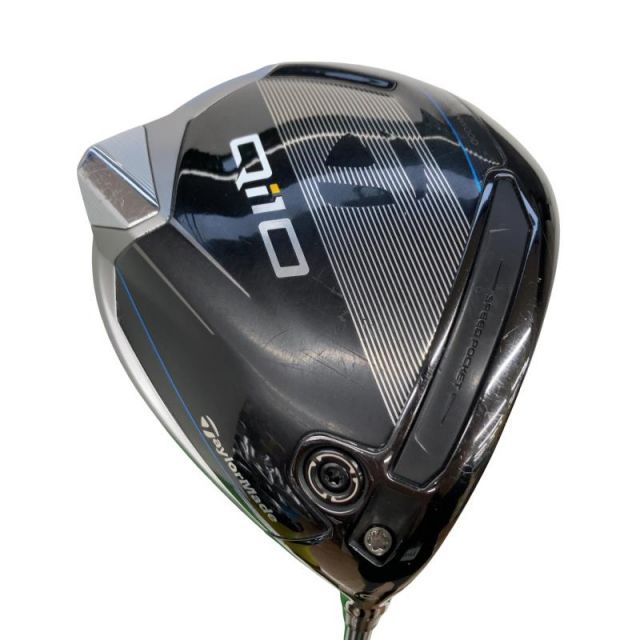 【中古】 テーラーメイド Qi10 9° ドライバー DR 純正特注シャフト (フレックスS) メンズ 男性用 右利き 右用 Cランク ゴルフクラブ
