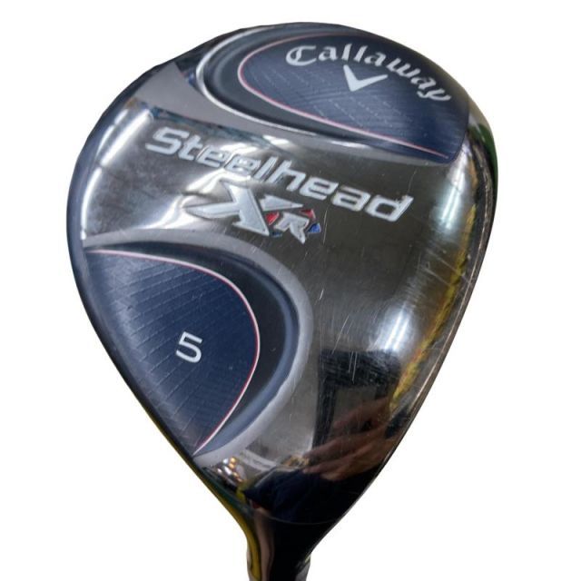 【中古】 キャロウェイ STEELHEAD XR 5W フェアウェイウッド FW 純正特注シャフト (フレックスSR) メンズ 男性用 右利き 右用 Cランク ゴルフクラブ