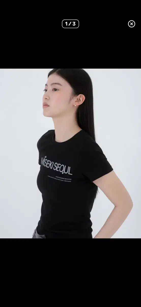 カルバン・クライン ソウル Logo short sleeves BLACK