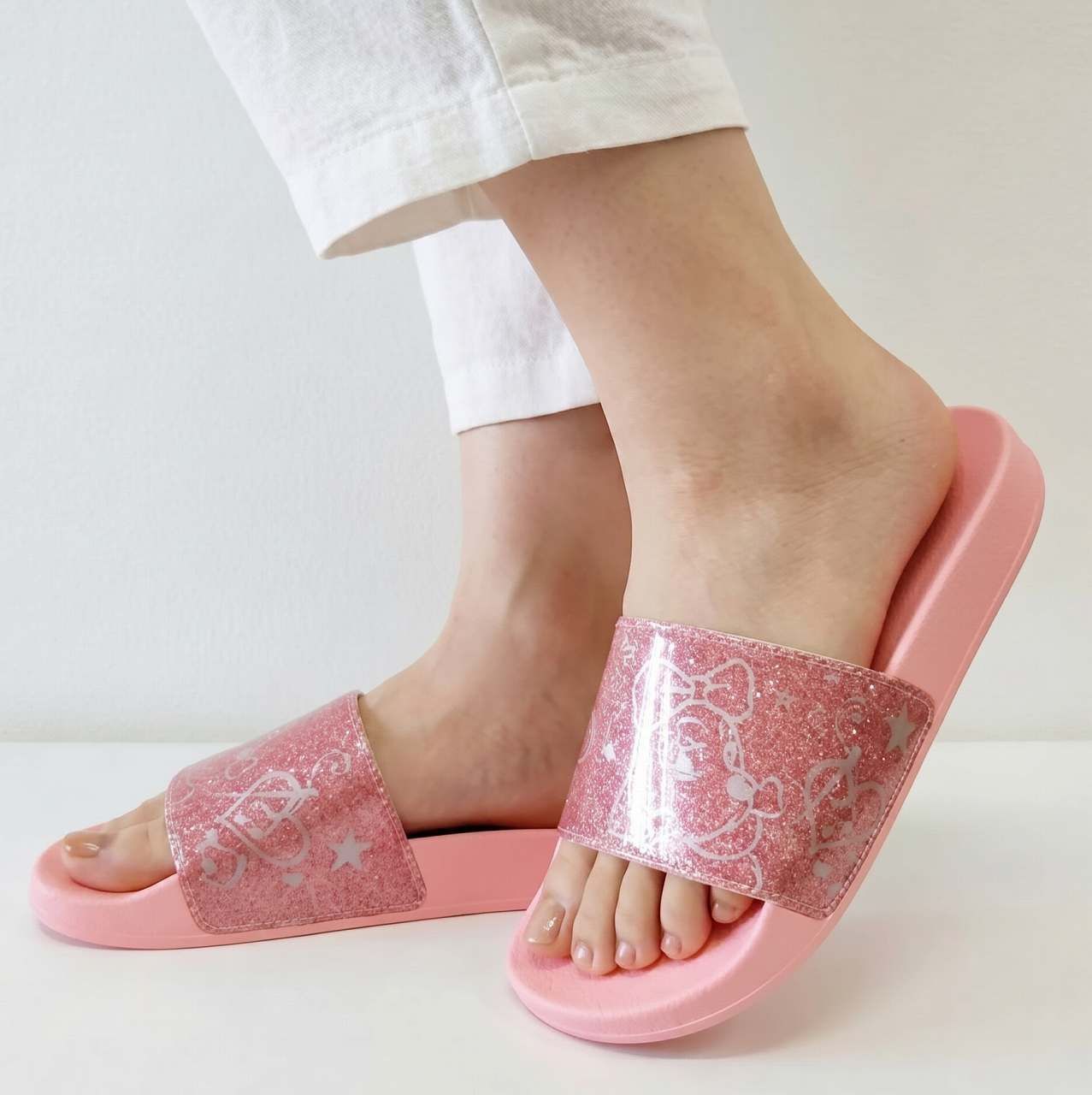 キャンディガルフィー　キラFANCYサンダル　　ピンク　24ｃ　　25ｃ 4,395円